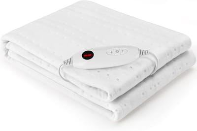 Warmteonderdeken - Elektrische deken - Lekker slapen - 6 temperatuurstanden - 150x80 cm - Wit