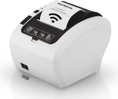 80mm Thermische Bonprinter met USB en Ethernet - Automatische Snijder voor Kassa en Keuken