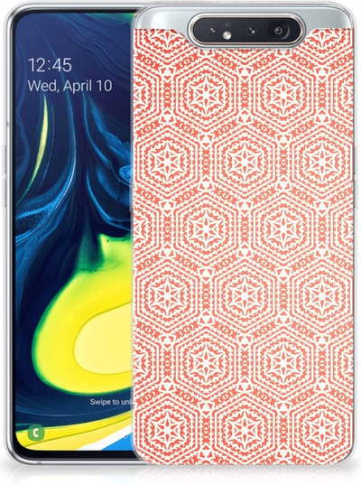 Samsung Galaxy A80 TPU bumper Pattern Orange