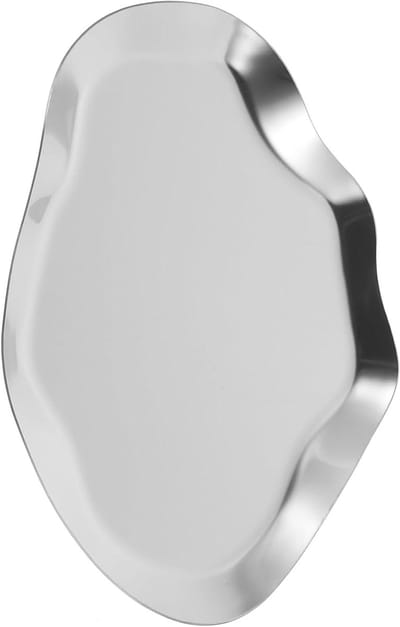 Sieraden Schaal - Opbergplateau - Sieraden Organiseren - Roestvrij Staal - 17.6 cm - Zilverkleurig