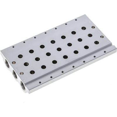 G1/4'' Manifold 7-Stations Festo 566623 VABM-L1-14S-G14-7