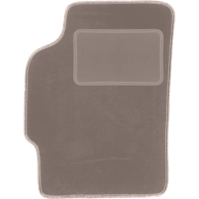 Beige bestuurdersmat voor: Kia Shuma sedan (1997-2004)