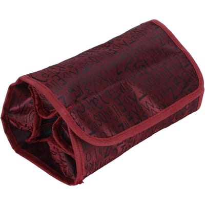 Mode Reizen Cosmetische Tas Multifunctionele Make-up Opberg Organizer voor het Opbergen van Cosmetica Rood rood