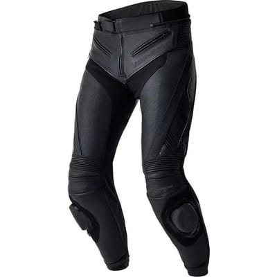 Korte leren motorbroek RST Tractech Evo D3O