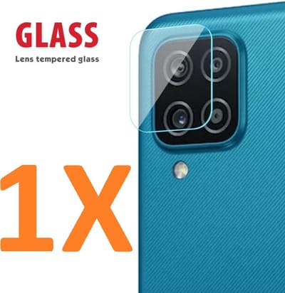 Camera Lens Glass Protector - beschermer Geschikt voor: Samsung Galaxy A12 5G - Transparant  - 1x