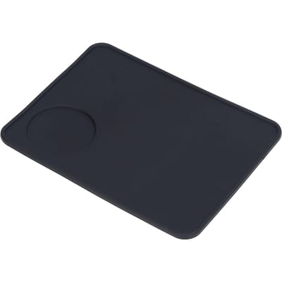 Koffie Aanstampmat Zacht Flexibel Zwart Voedselkwaliteit Siliconen Geurloos Antislip Koffiehoek Aanstamper black