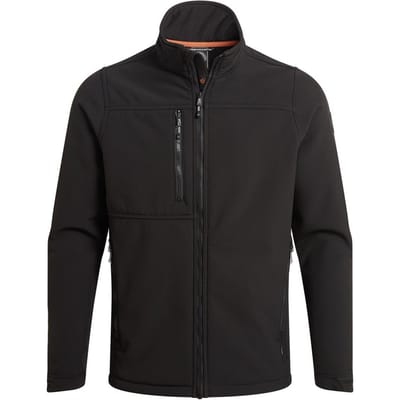 Craghoppers Heren Whitby Soft Shell Jas (Zwart)