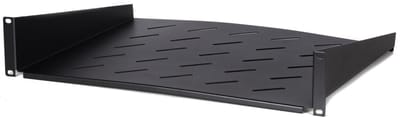 DSIT 2U Legbord voor 600mm diepe wandkasten - 400mm diep (max. 12 kg) - serverbehuizing - serverrack