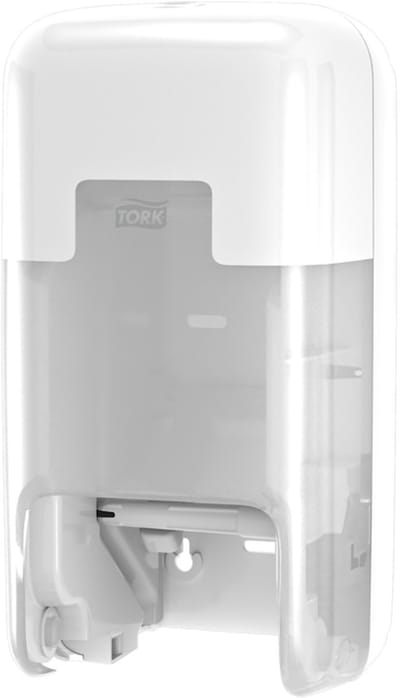Tork 558041 OptiServe T7 hulsloos 2-rol toiletpapier dispenser wit (558041)