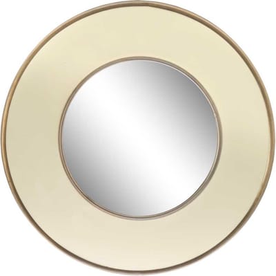Spiegel Tess 50cm goud/ivoor