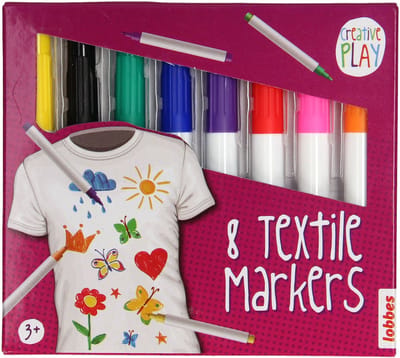 Lobbes Textile Markers 8 pcs.