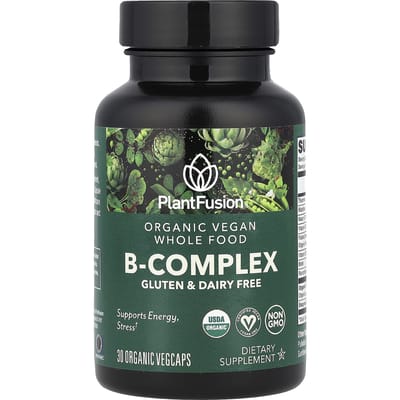 Biologisch Vegan B-Complex, Biologische Groentecapsules 30
