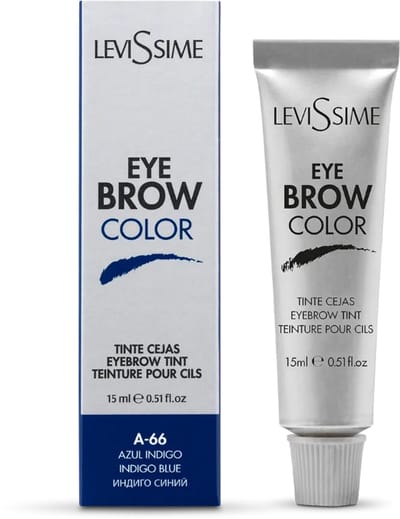 Wenkbrauwkleur nr. A-66 Indigo Blue Levissime 15 ml