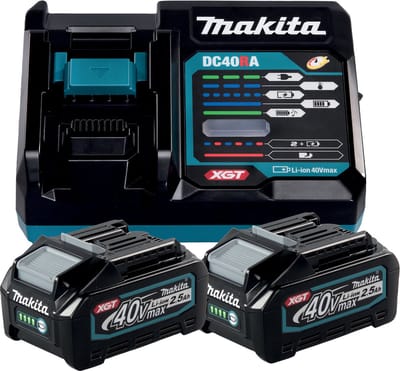 Makita 191L76-1 Accu en acculader voor gereedschap 40 V 2.5 Ah Li-ion
