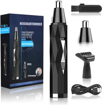 REN® Neustrimmer Mannen - Neustrimmer - Zwart - 17cm x 10cm x 4cm