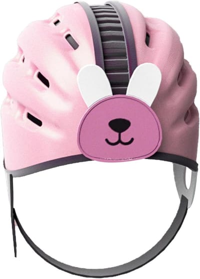 Babyhelm - Veiligheidshoofdje - Leren Lopen - Verstelbaar Ademend - 45-50 cm - Roze