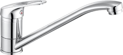 Cecipa Max Keukenkraan Chroom - Verlengde uitloop - 360° draaibaar - 40% waterbesparing - Keramische klep - Designkeukenkraan - Warm en koud water