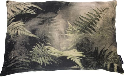 groot kussen fluweel jungle bladeren 40x60cm*
