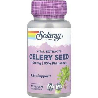 Essentieel Extract, Selderijzaad, 100 mg, 30 vegetarische capsules