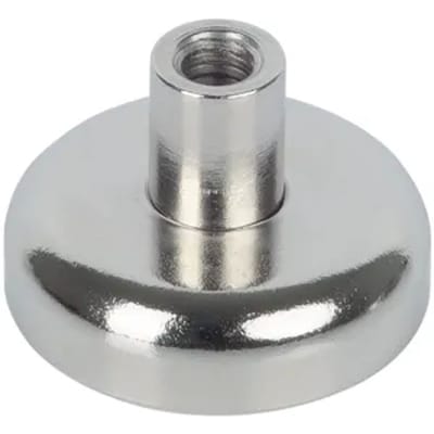 Fix-o-moll Bevestigingsmagneet - Rond Met Schroefbus - Neodymium - Diameter 20mm