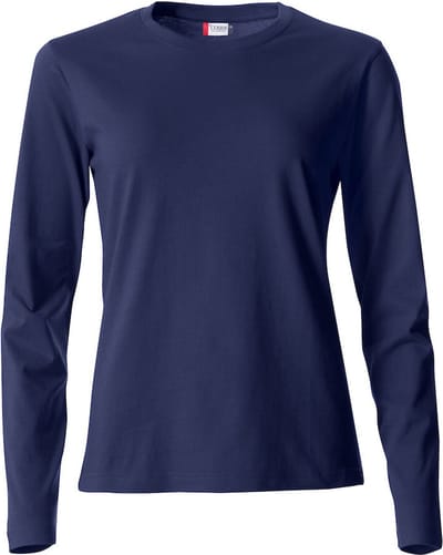 Clique Basic-T L/S Women 029034 - Dark Navy - XS