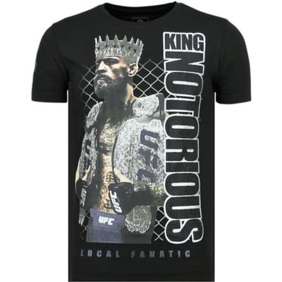 King Notorious - Slim fit T shirt Mannen - 6324Z - Zwart