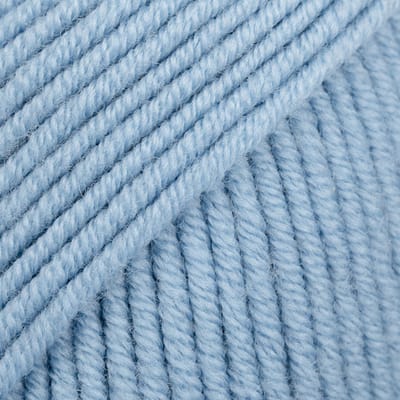 DROPS Merino Extra Fine Uni Colour - 19 droomblauw - Wol Garen