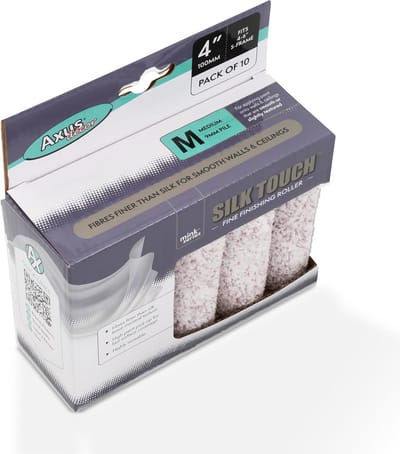 Silk Touch Medium Pile Mini Roller 4"/100mm