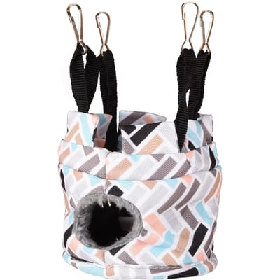 Flamingo Clavio - Huis Knaagdier - Hamsterhuis Clavio 2 Gaten Verticale Hanger 10x10x10cm - 1st - 127124 - 1st