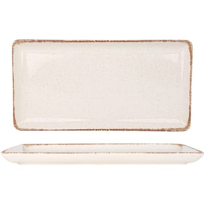 Rinart Serveerschaal - Brunilda - Porselein - 33x17 cm - set van 2