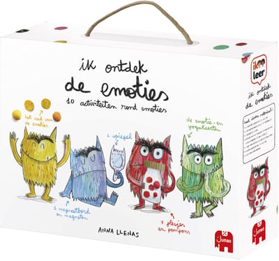 Jumbo - Ik leer Ontdekken Emoties - Kleurenmonster - Color Monster - Emoties - Vanaf 3 jaar