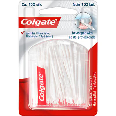 Colgate Tandenstoker Plastic 100 st