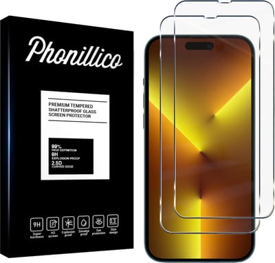 Screenprotector voor iPhone 14 Pro Max - 2 stuks Beschermglas van glas Transparante glazen schermbeschermfolie