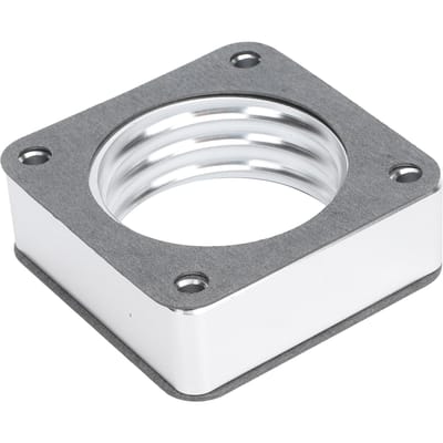Auto Gasklephuis Spacer Aluminiumlegering Onderhoud Vervanging voor Jeep Wrangler TJ YJ 87‑06