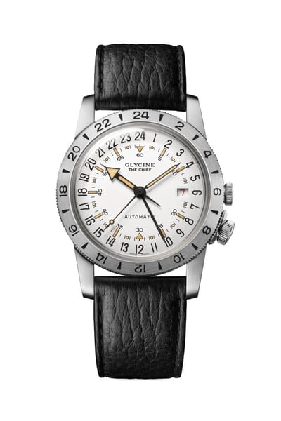 Glycine GL0467 - Airman Vintage The Chief GMT 40