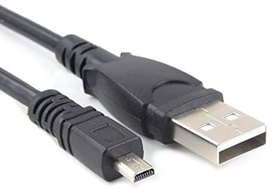 Dailygoody - Panasonic Lumix DMC-SZ1 USB Kabel UC-E6 - Hoge Snelheid Data Overdracht