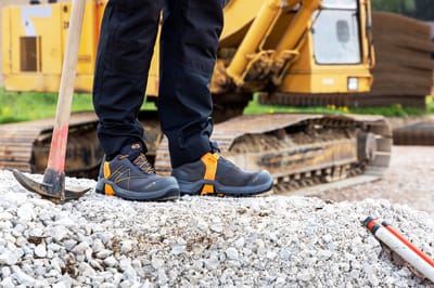 HAIX Veiligheidsschoenen Haix CONNEXIS Safety+ GTX laaggrijs/oranje