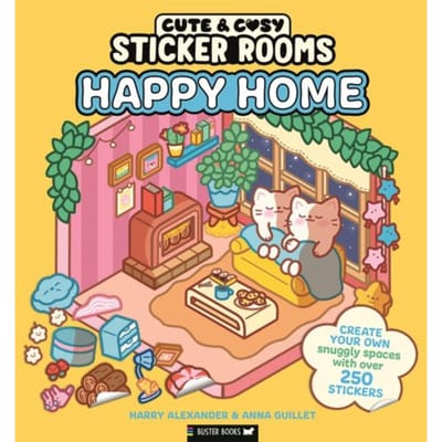 Sticker Rooms: Happy Home - Cute & Cosy - Harry Alexander