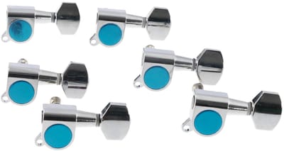 Gitaar stemmechanieken 6-in-line - Fazley 10541