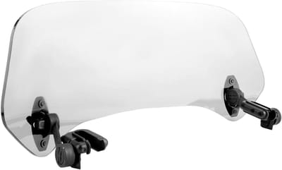 Verstelbare Universele Winddeflector voor Motorfiets, Transparante Windscherm Bescherming tegen Wind en Weersomstandigheden