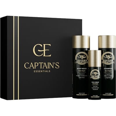 Captain's Essentials Musk Abyad Heren Essentiële Set Gezichtscrème