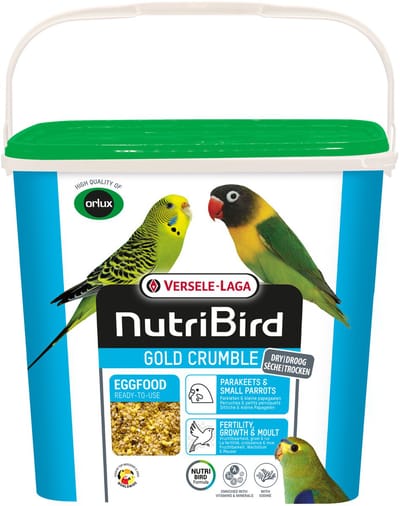 Versele-Laga Nutribird Gold Crumble Parkieten En Kleine Papegaaien - Vogelvoer - 4 kg