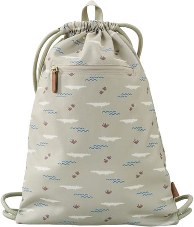 Fresk Zwemtas Jongens - Gymtas - Waterafstotende Strandrugzak voor Kinderen – Zwemzak met Ophanglus - 38 x 27 cm - Groen - Crocodile