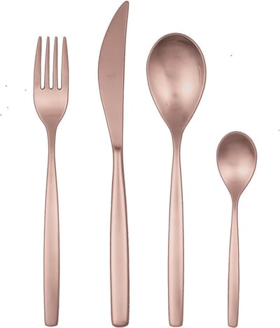 Mepra Bestekset Stiria Bronzo Ice - Gematteerd - RVS - 24-delig / 6 personen