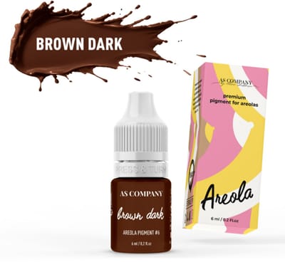 ASCompany Pigment – No.6 Brown Dark 6 ml – Areola Pigment