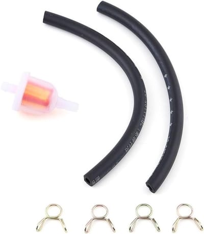 Universele Benzine Motorolie- en Brandstoffilter Set met Slangklem - Hoogwaardige Filters voor Motoren, Auto's en Tuinmachines
