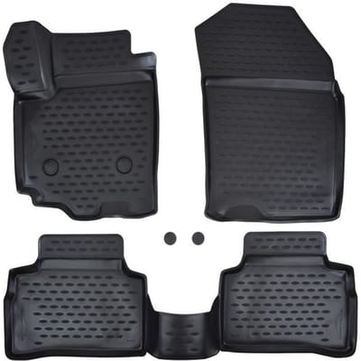 J&J AUTOMOTIVE | Tapis De Sol En Caoutchouc 3D Exclusive Pour Suzuki Vitara depuis 2015 noir