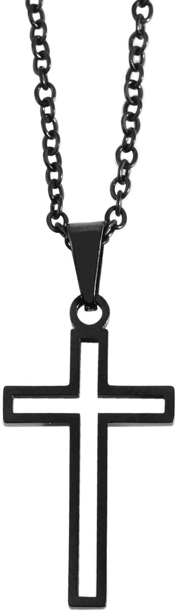 AKZENT Akzent unisex ketting met hanger Hafsa, Edelatahl, huidvriendelijk