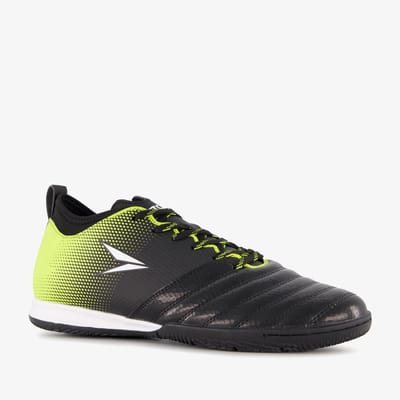 Dutchy IC heren zaalschoenen zwart groen - Maat 40 - Uitneembare zool