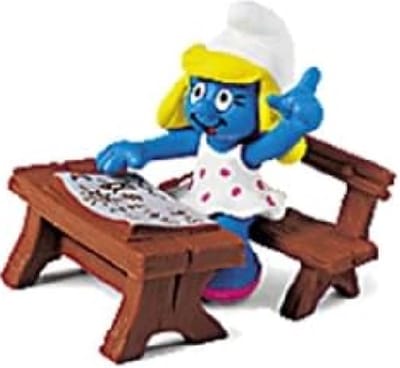 Smurfin Scholier - De smurfen - schleich - Schoolgirl - 40259